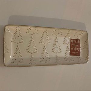 Holiday Decor Tree Plate